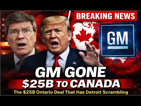 Trump Loses GM The $25B Ontario Deal That Has Detroit Scrambling  Jeffrey Sachs