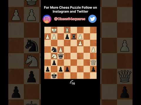 Puzzle No-02 #checkmate in 5moves #chess #chessgame #chesspuzzle #chesstactics