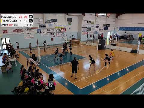 Caio Duilio Volley vs Virtus Santa Maria Volley - Finali AICS U16F (Alba Adriatica)