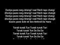 Daler Mehndi - Tunak Tunak Tun - Lyrics Rolling