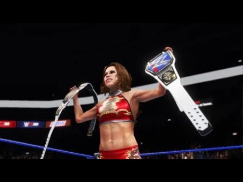 WWE 2K20: MYPLAYER Chapter 12 - SmackDown Women's Championship Match ( Mickie James vs. Kairi Sane )