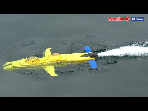 JET THRUST VECTORED RC SUBMARINE !