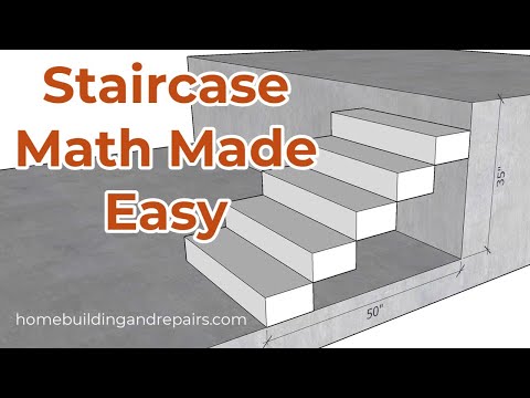 Simple Stair Calculations For Rise And Run - Step-by-Step Guide