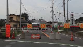 preview picture of video '桶川市の県道12号　滝の宮線の旧道には危険がいっぱい'
