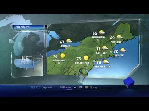 TWC HD Satellite Local Forecast- Sep. 10, 2012- 7:58AM PDT