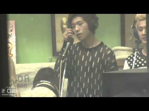 [IT CHU] TEENTOP CHANGJO 120811 KISS THE RADIO Be ma girl 창조 LIVE ver.