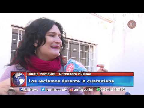 Alicia Peresutti trabajo en la Defensoría