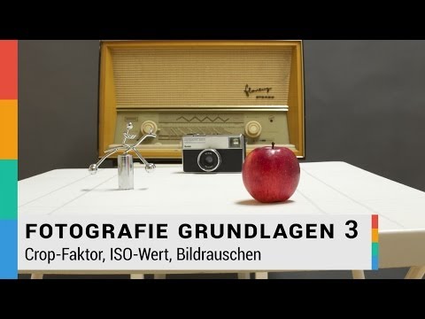 Crop-Faktor, ISO Wert, Bildrauschen einfach erklärt - Fotografie Grundlagen 3 - HD