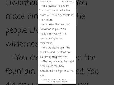 Tehillim/ Psalms Chapter 74