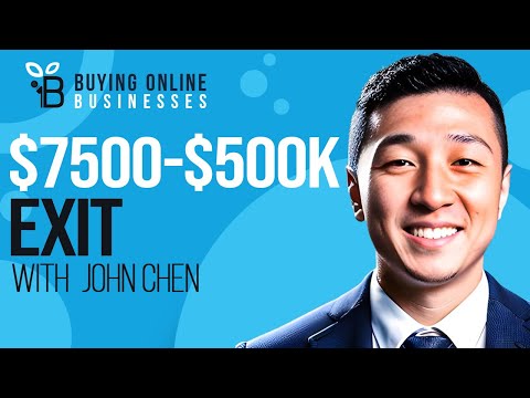 $500K Buy, Scale & Exit Ecommerce Brand with John Chen - YouTube