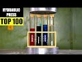 Top 100 Best Hydraulic Press Moments VOL 7 | Satisfying Crushing Compilation