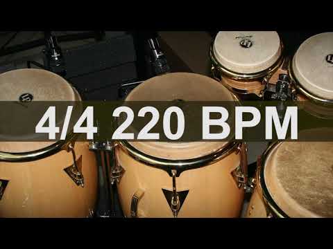 🔴 220 BPM Latin Percusión Metronome