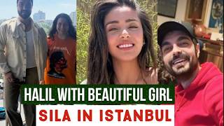 Halil Ibrahim Ceyhan With Beautiful Girl !Sila Turkoglu Busy