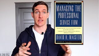 Managing The Professional Services Firm Book Review