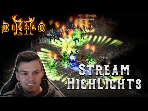 Diablo 2 Stream Highlights - July 2020 - I have only ever found this item twice!!!