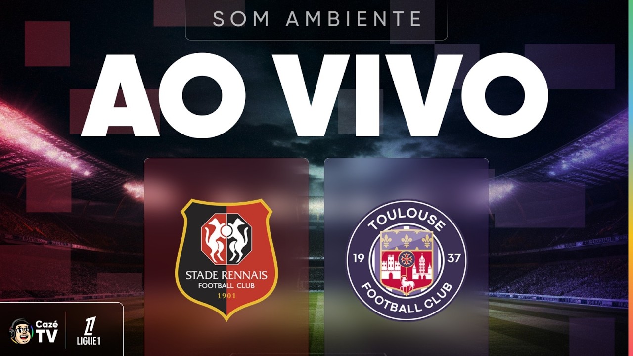 JOGO COMPLETO (SOM AMBIENTE): RENNES X TOULOUSE | LIGUE 1 2025/2026 | 24ª RODADA