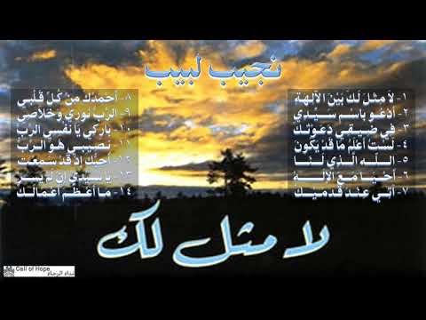 نجيب لبيب - لا مثل لك - ترانيم نداء الرجاء