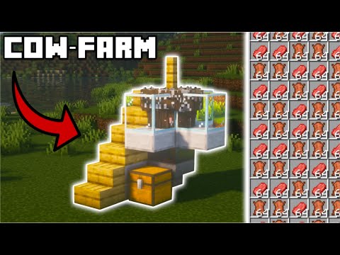 Ultimate Compact Cow Farm Tutorial!