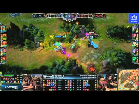 IEM Sao Paulo: Millenium vs. Pain Gaming final