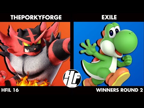 HFIL 16: ThePorkyForge (Incineroar) vs Exile (Yoshi) Winners Round 2