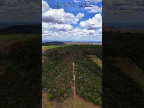 AMORINÓPOLIS GOIÁS, PROJETO VISÃO AÉREA - SERRA DA CAPELA, REGIÃO DA JACUBA.