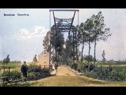 Oude foto's van Begijnendijk-Betekom van welleer ingekleurd