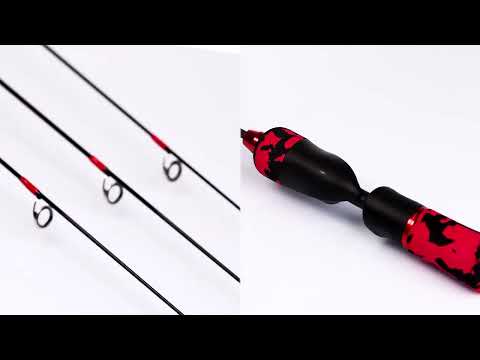 Makšķere ziemas Lucky John C-TECH VIB TRIO