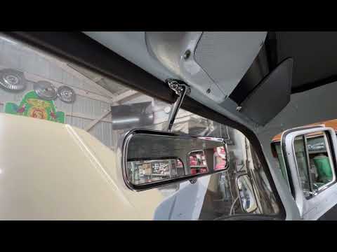 1957 Chevrolet Truck AC/Heat Upgrade AM Radio / Speaker Resto, Visors & Rear View Mirror