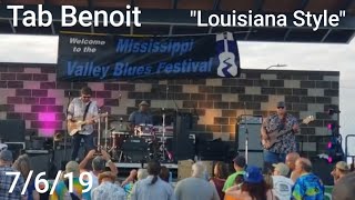 Tab Benoit &quot;Louisiana Style&quot; 7/6/19 East Moline, Illinois