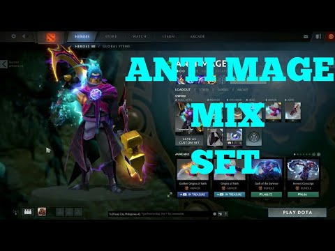 DOTA2:ANTI MAGE BEST MIX SET FT. ORIGINS OF FAITH