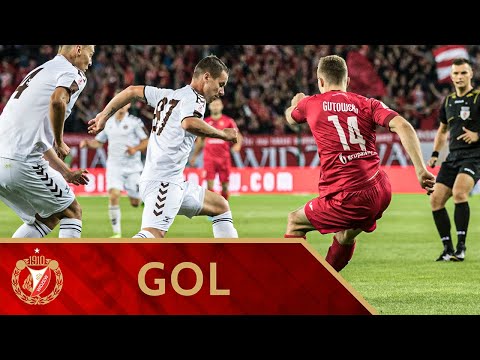 Widzew Łódź - Garbarnia Kraków 1:1 - gol Kamila Kuczaka