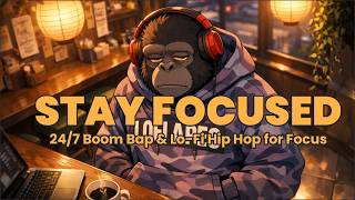 🎧 Focus Radio 💻 90s Boom Bap & Lo-Fi Hip Hop Live