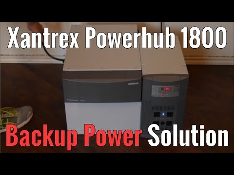 Xantrex Powerhub 1800 Backup Power Solution - Inverter, Charger, and Transfer Switch In One