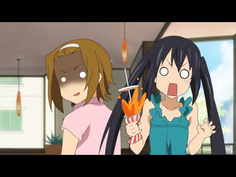 Azunyan get caught by Ritsu 【K-ON!】
