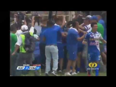 Tercer Gol Suchitepéquez vrs Comunicaciones - Final 2016 Clausura