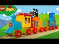 LEGO DUPLO Learn To Count Numbers Train Songs Learning For Toddlers Nursery Rhymes Kids Song