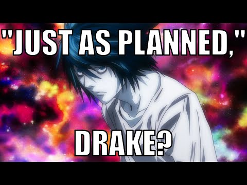 Death Note but its Drake vs Kendrick Drama