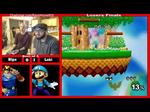 Nips (Captain Falcon) vs. Loki (Luigi) - Losers Finals #015