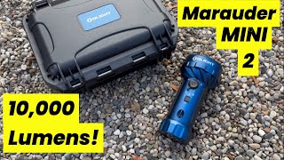 Olight New Marauder Mini 2! Crazy 10,000 Lumen Flashlight
