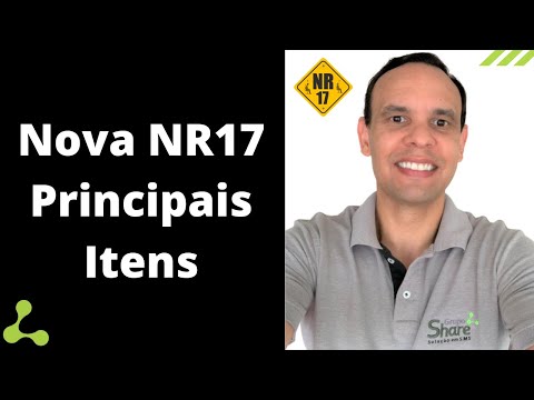 Nova Norma Regulamentadora nº 17 (NR 17) - Principais Itens conforme Portaria nº 423 de 04/10/21