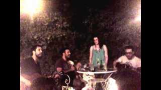 June - minor project - acoustic live @ Almaz, 06.07.12