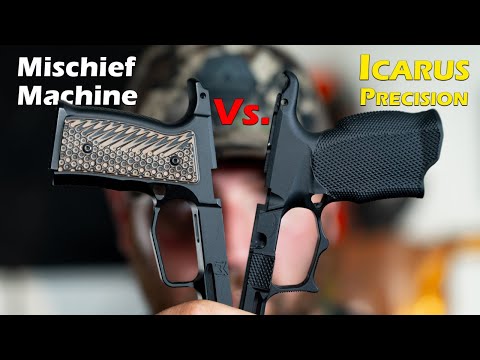 P365 XL Icarus Precision VS Mischief Machine Metal Grip Module "Frames"