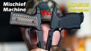 P365 XL Icarus Precision VS Mischief Machine Metal Grip Module Frames