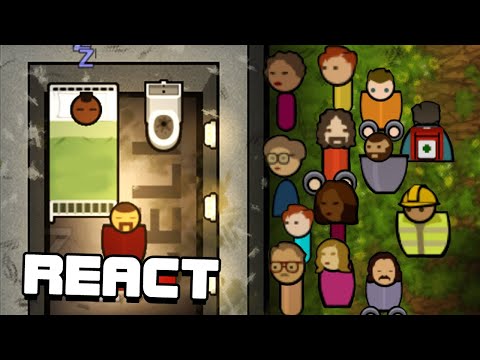 React: I Built a Prison Where Being Alive Is Optional - Prison Architect Island Bound