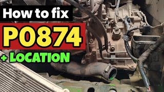 dtc p0874 quickly Fix