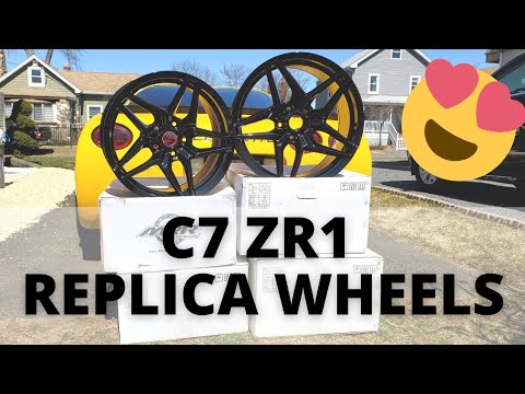 C5 Corvette MRR M755 Wheels Unboxing (C7 ZR1 Replica)