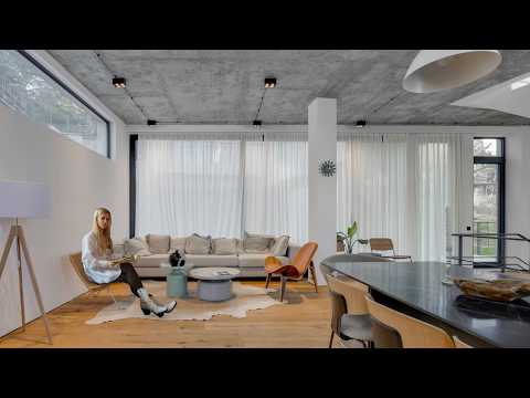 Inside a Brutalist Luxury House Tour in the Mountainside of Tbilisi | Interior Apartment