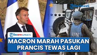 Tak Salahkan Israel, Macron Sebut 2 Pasukan Perdamaian Prancis Tewas di Lebanon gara-gara Hizbullah