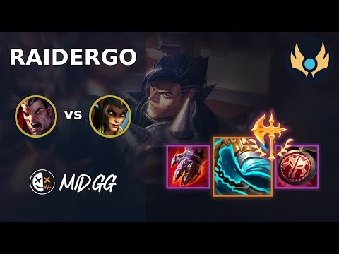 MID.GG: [ RaiderGO ] Darius TOP vs Cassiopeia | EUW CHALLENGER | LOL Season 2025