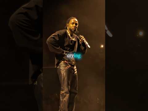 Kendrick Lamar MADE Security Cry 🥺💙